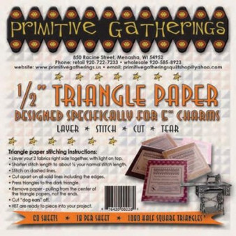 1/2" Triangle Paper for Charms PRI-228