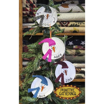 2016 Snowman Ornament PRI-586