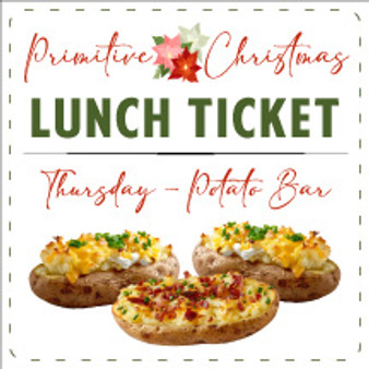 Primitive Christmas Lunch Thursday PRESALE