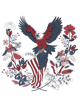 American Gatherings III Americana Panel 49329 11 One Yard PREORDER ($13.49)