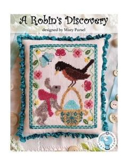 A Robin's Discovery Cross Stitch