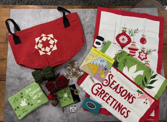 Red Tote Full of Goodies