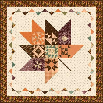 Pressed Leaves Quilt Kit