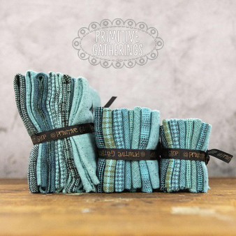 Caribbean Blue Wool Texture Bundle