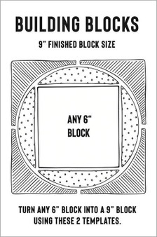 6" Building Block by Jen Kingwell