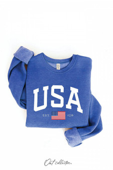 USA Est. 1776 Graphic Sweatshirt