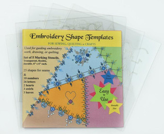 Embroidery Shape Templates