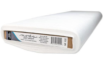 Moda Fusible Light Weight Non Woven Iron-On Interfacing One Yard