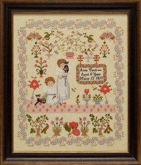 Anna Tench 1819 Cross Stitch