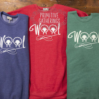 Primitive Gatherings "Wool" Logo Sweatshirts