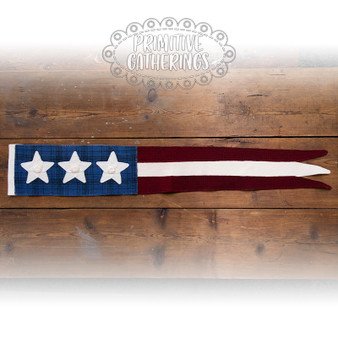 American Flag Pennant