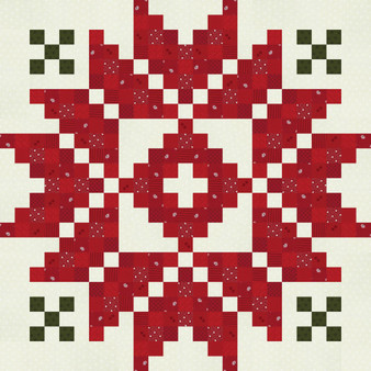 Winter's Bloom Quilt Kit PREORDER ($28.90)