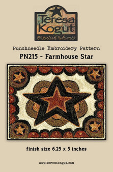 Farmhouse Star Punch Needle