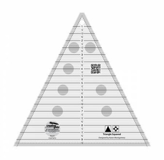 Creative Grids Triangle Squared Ruler 9 1/2