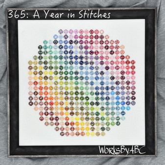 365: A Year In Stitches Cross Stitch
