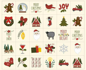 Joyful Gatherings II 49302 11 One Yard PREORDER ($14.49/yard)