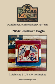 Folkart Eagle Punch Needle