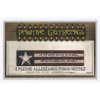 I Pledge Allegiance Punch Needle Frame