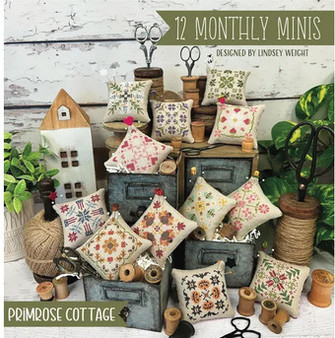 12 Monthly Minis Cross Stitch