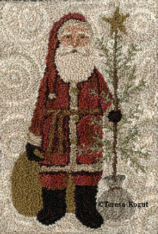 Country Santa Punch Needle