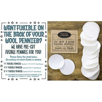 Pre-Cut Fusible Pennies