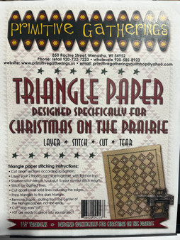 Triangle Paper for Christmas on the Prairie PRI-216