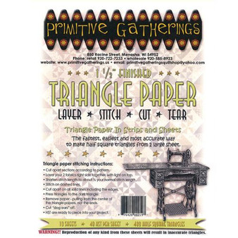 1 1/2" Triangle Paper by Primitive Gatherings PRI-219