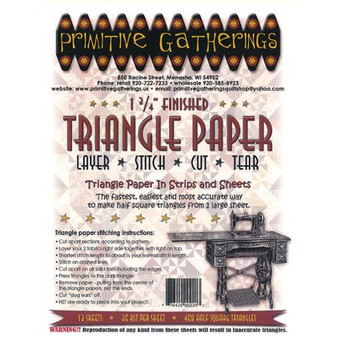 1 3/4" Triangle Paper by Primitive Gatherings PRI-220