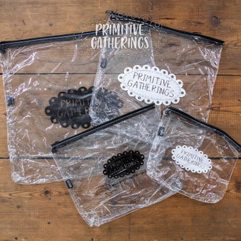 PG Clear Zipper Bags