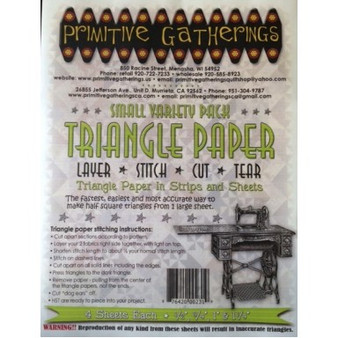 Small Variety Triangle Paper by Primitive Gatherings PRI-231