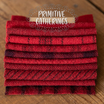 5" Christmas Wool Charms