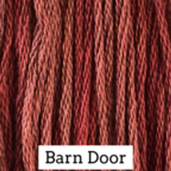 Classic Colorworks Hand Dyed Floss 5 yds Barn Door