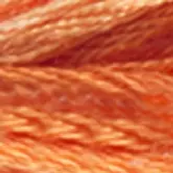 DMC Color Variation Embroidery Floss 8M 417F-4124 Bonfire