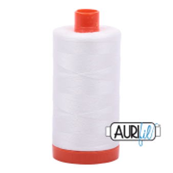 Aurifil 50 wt. 2021-Natural White