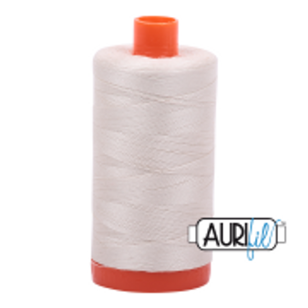 Aurifil 50 wt. 2309-Silver White