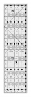 Creative Grids 6 1/2" x 24 1/2" Left Handed Quilt Ruler CGR24LEFT