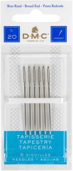 DMC Tapestry Needles Sz 20